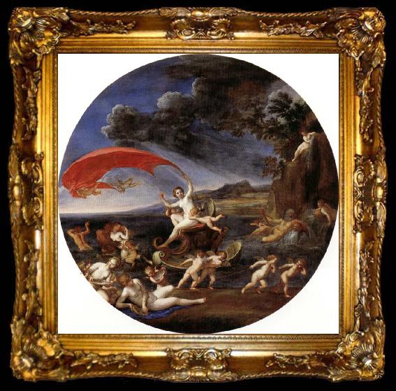 framed  Albani Francesco Allegory of Water,from The Four Elements, ta009-2